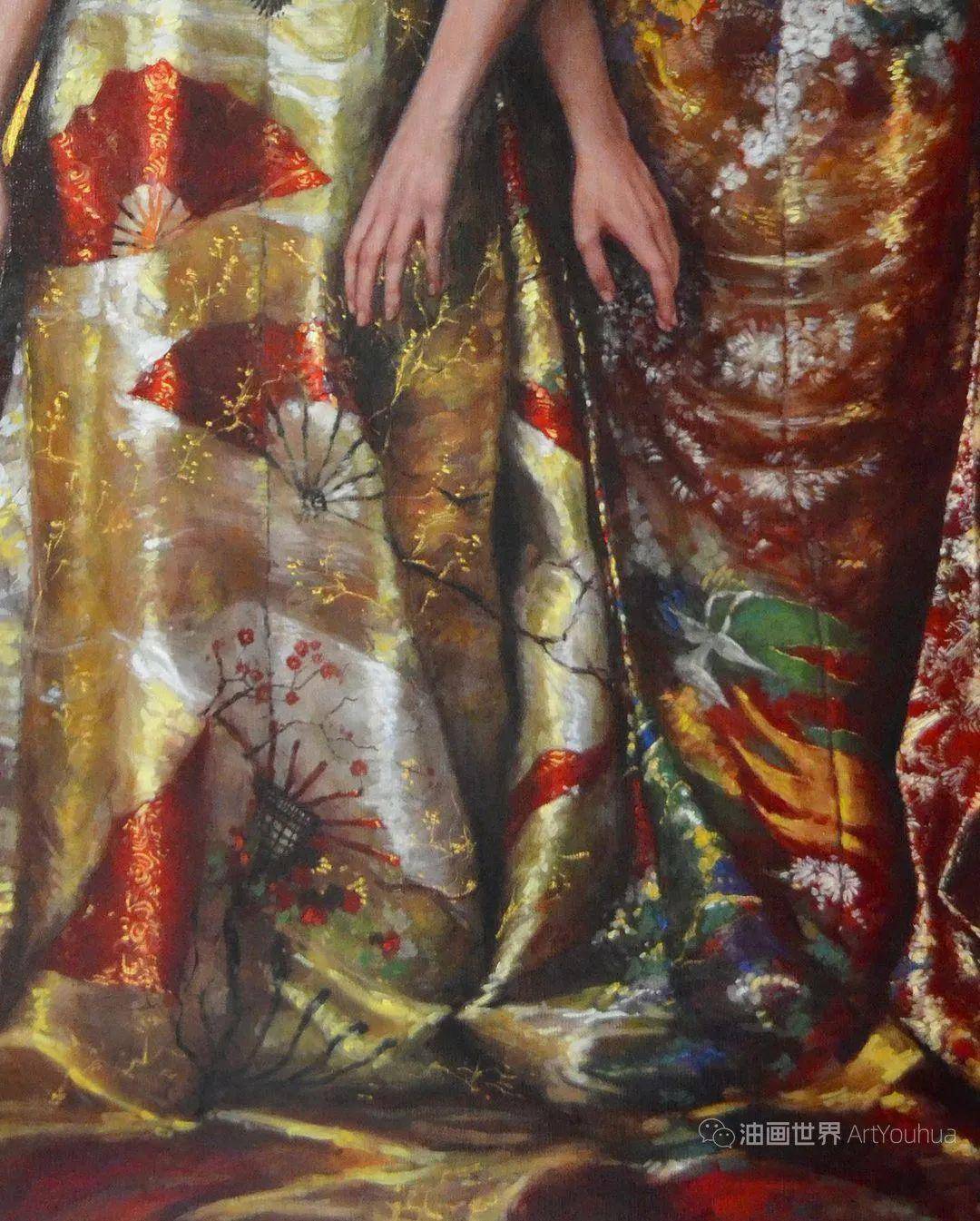 値下げ交渉あり。超美品！原画　蓮の花　金箔　油彩画 値下げ交渉あり。超美品！原画蓮の花金箔油彩画