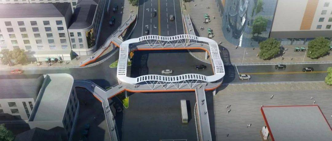 仙桃将修建两座人行天桥,方案请您来投票!_汉江_钱沟路_道路