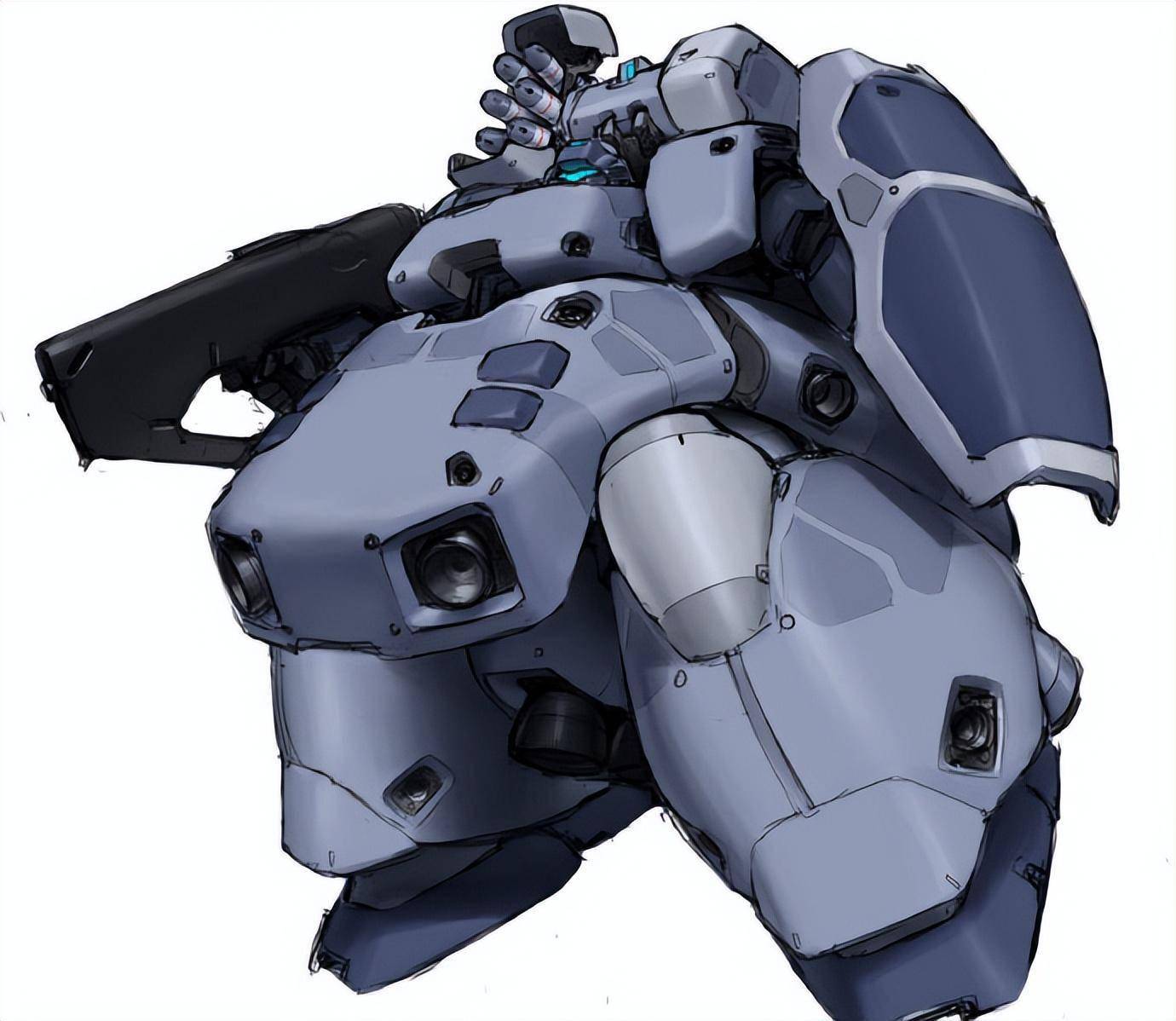 "大码"机甲概念设计,大家喜欢哪款?_设计图_感觉_头部