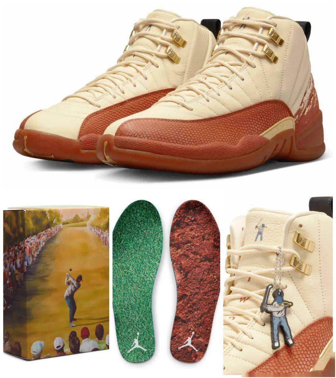 soar news|eastside golf x aj12,naked x asics 联名系列_设计_鞋舌