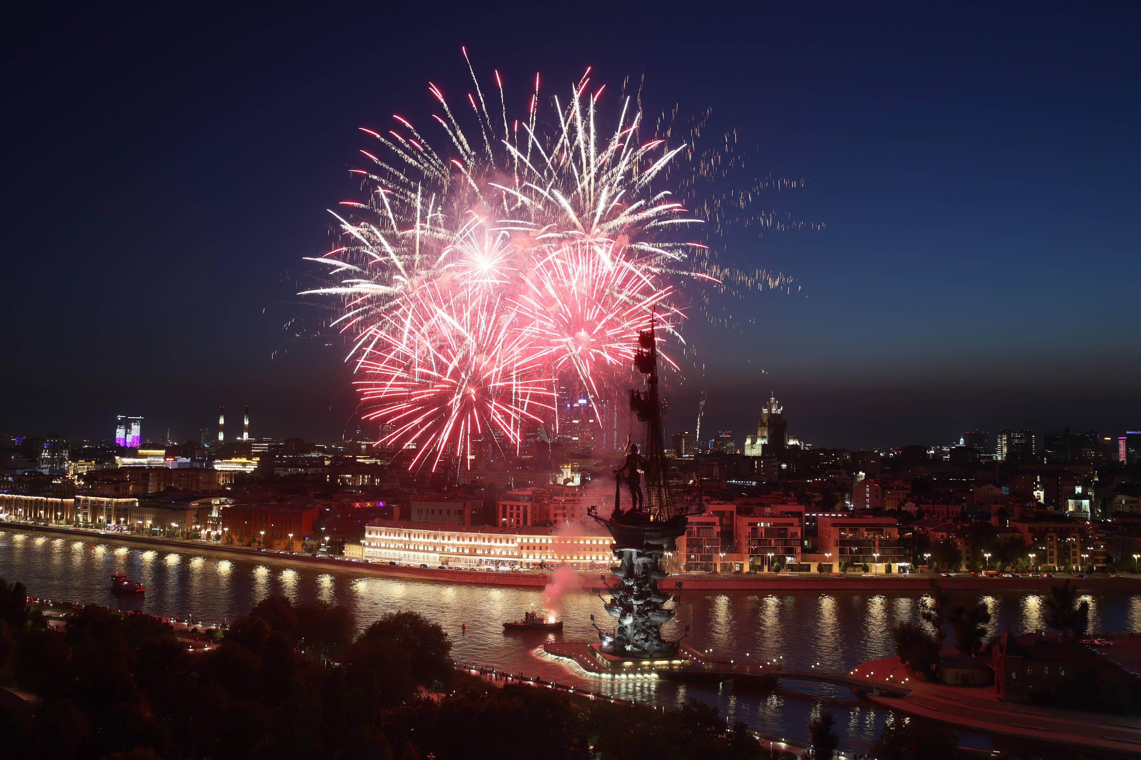 莫斯科城市掠影_俄罗斯_新华社_大楼