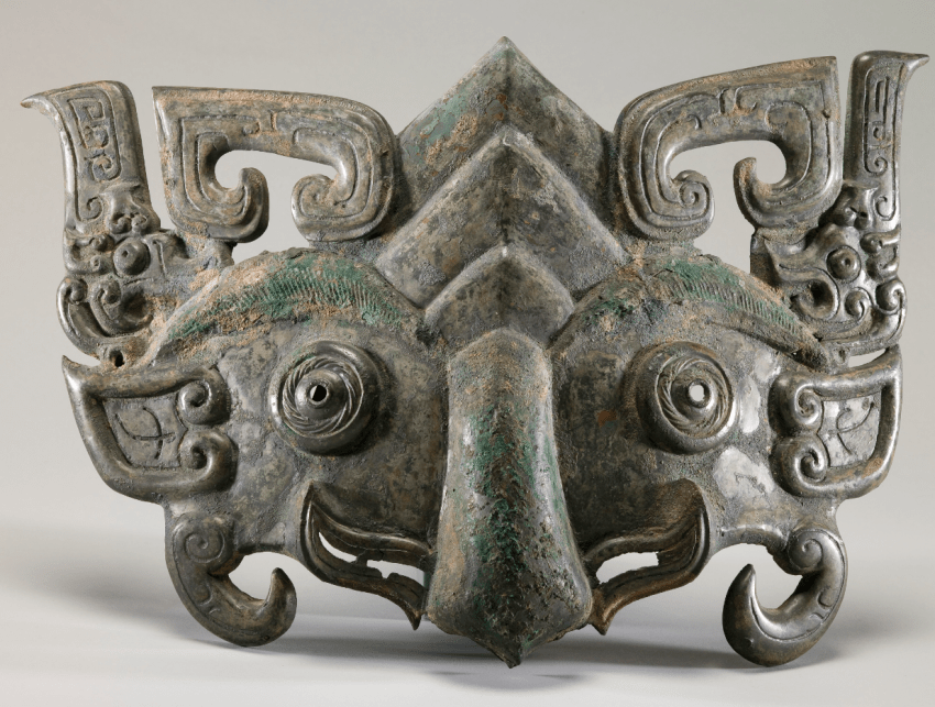 西周 兽面纹铜铺首衔环 美国圣路易斯美术馆藏北魏