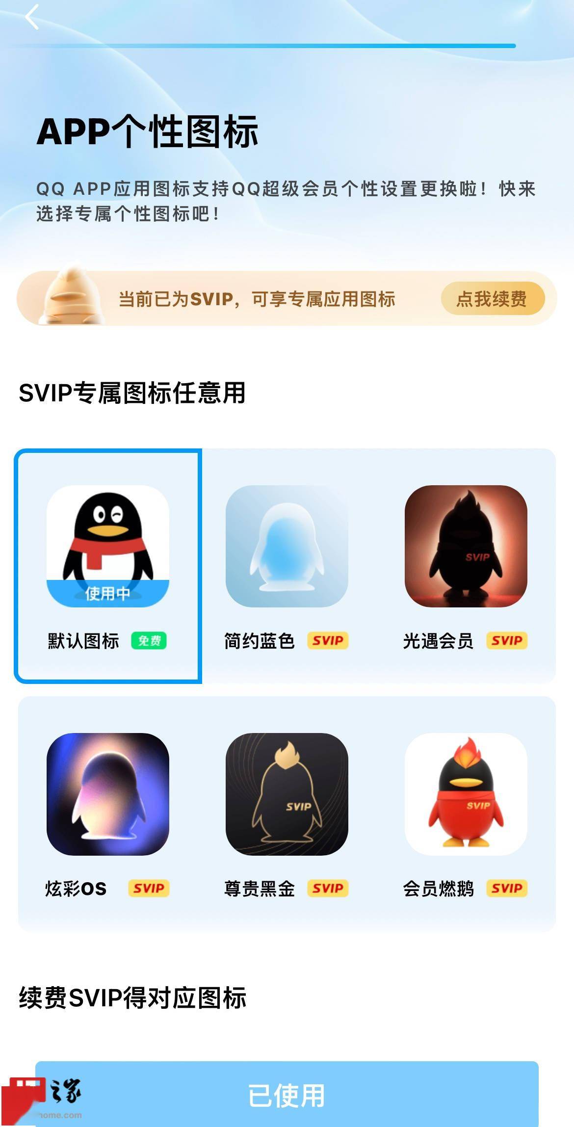 QQsvip图标图片