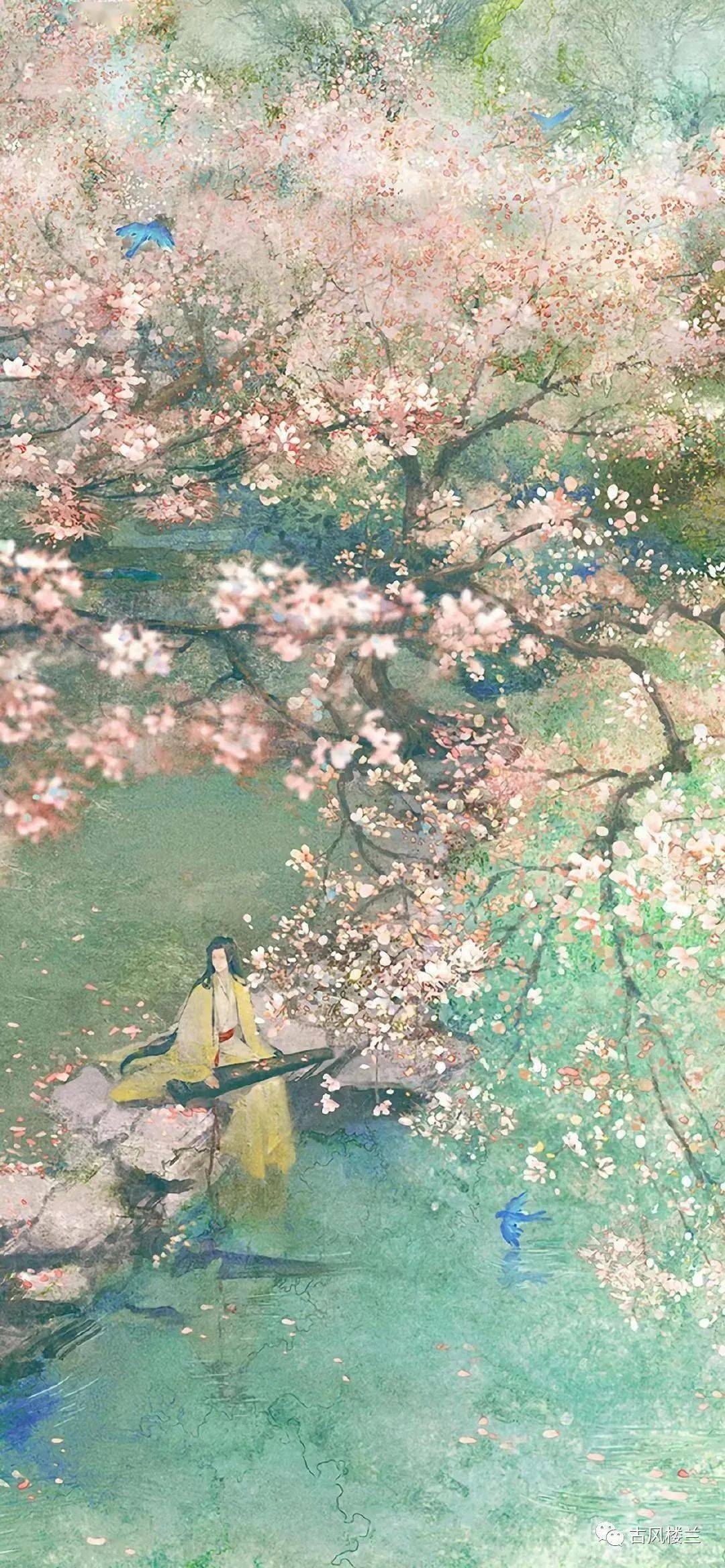 超有意境的古风手机壁纸-看到就提醒你该换壁纸喽~_楼兰_内容_微信