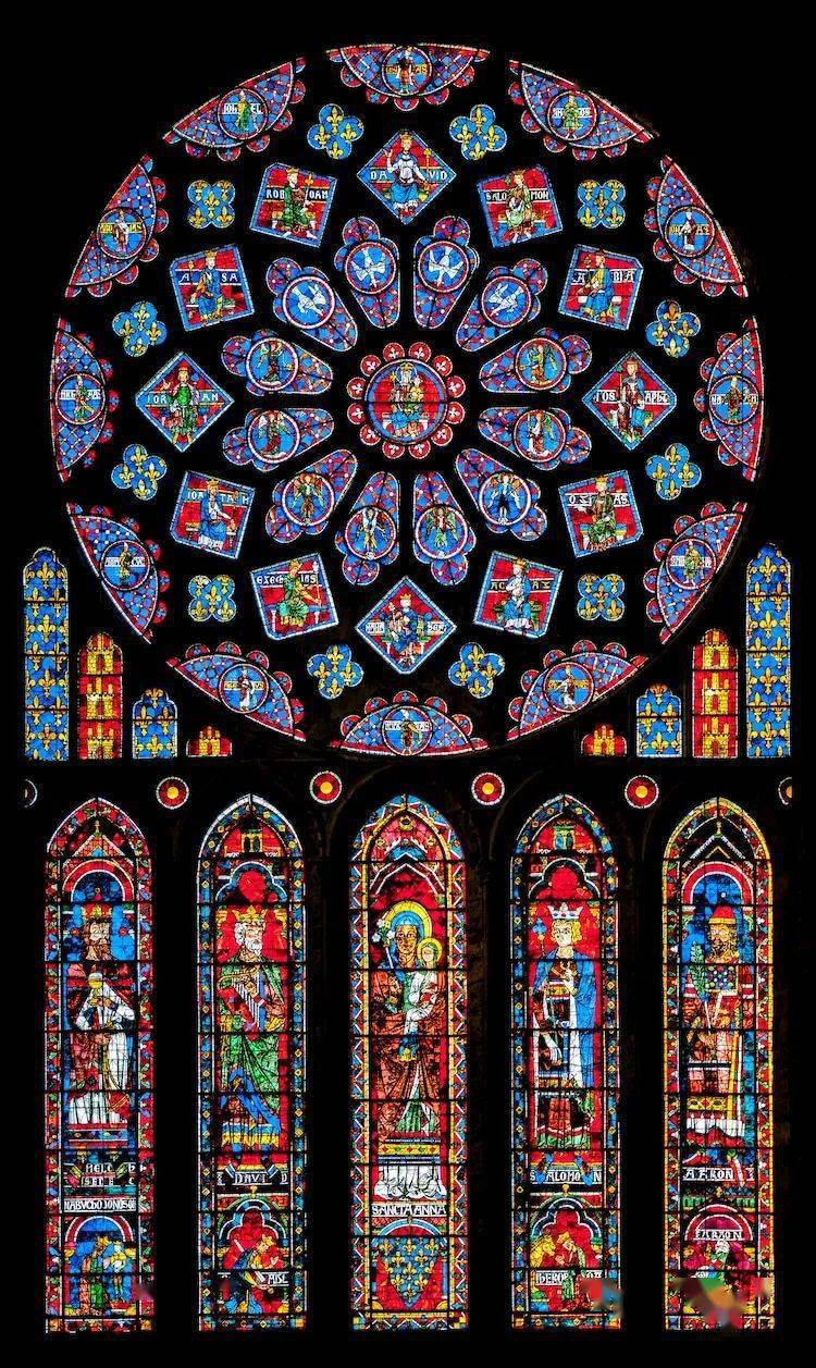 世界上最美的彩色玻璃花窗,每一扇都藏着一段经典历史