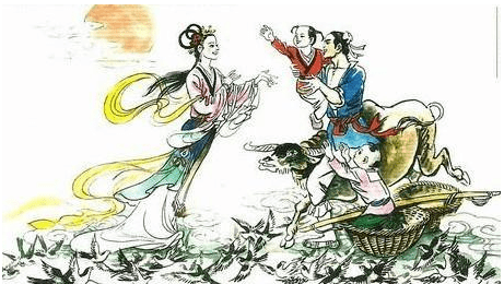 一度一年唯乞巧,细雨霏霏蔽鹊桥.天公不美惹人恼,(三)遥望巡天织女星.