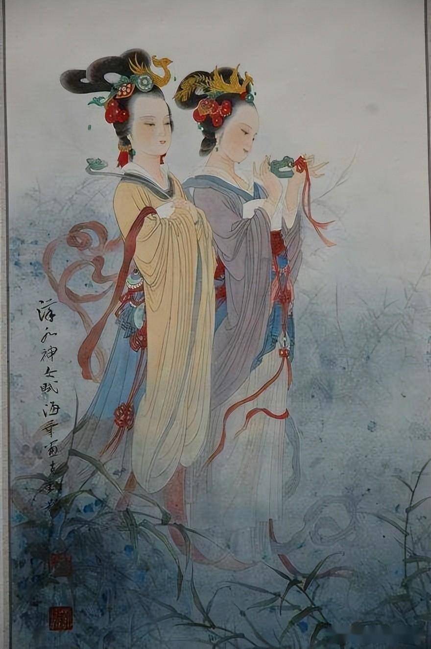 还有多少汉中人不知道汉水这处浪漫美景的神话的故事?_女神_汉江_郑交甫