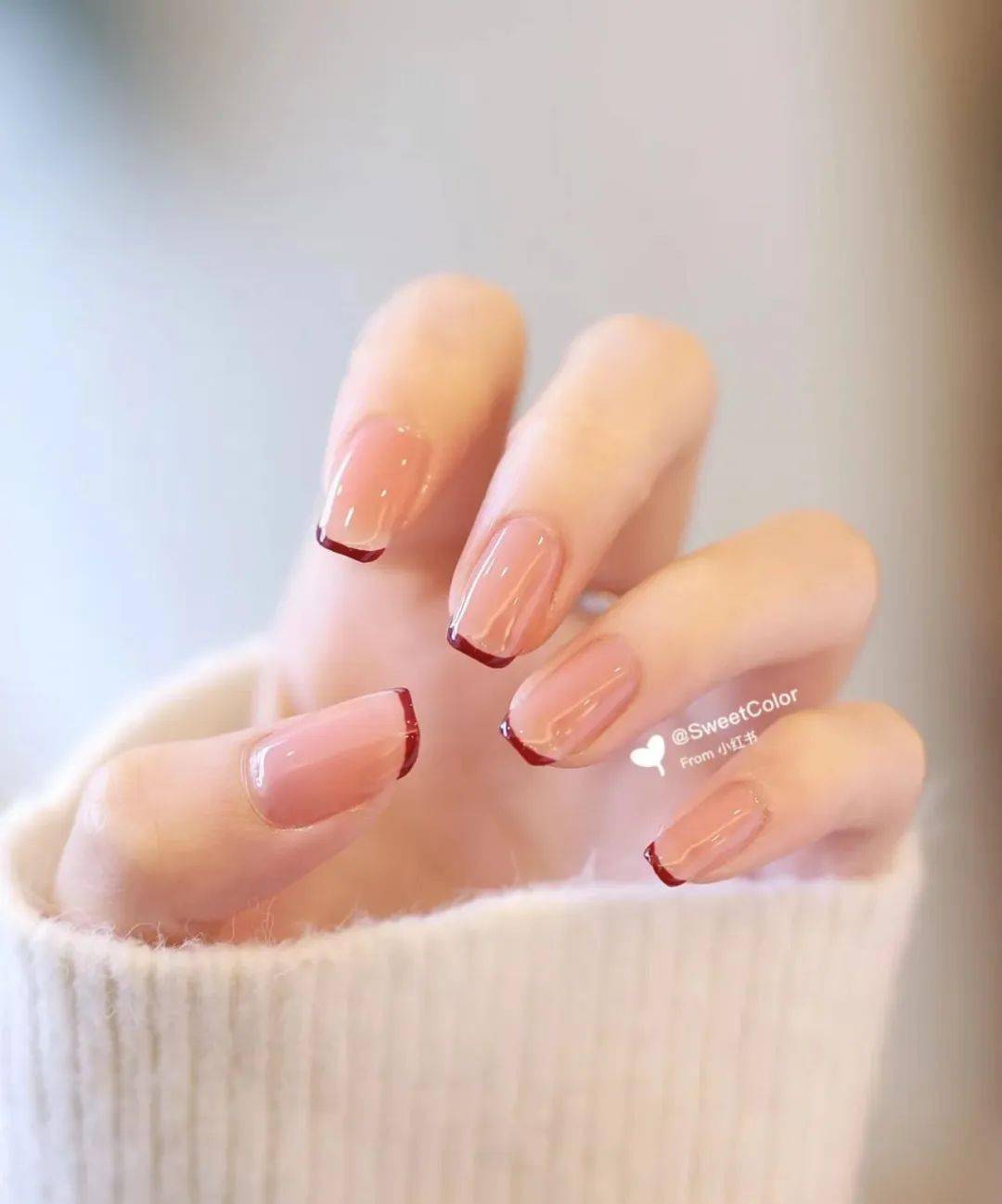 果然拥有甜蜜爱情,就有底气!_欧欧前_美甲_大图