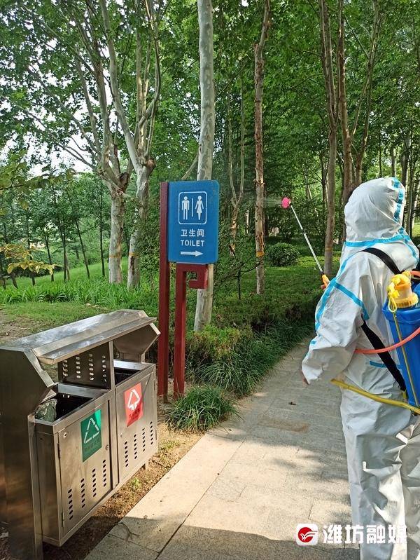 潍坊：加强消杀扫码入园，公园景区防疫不松懈