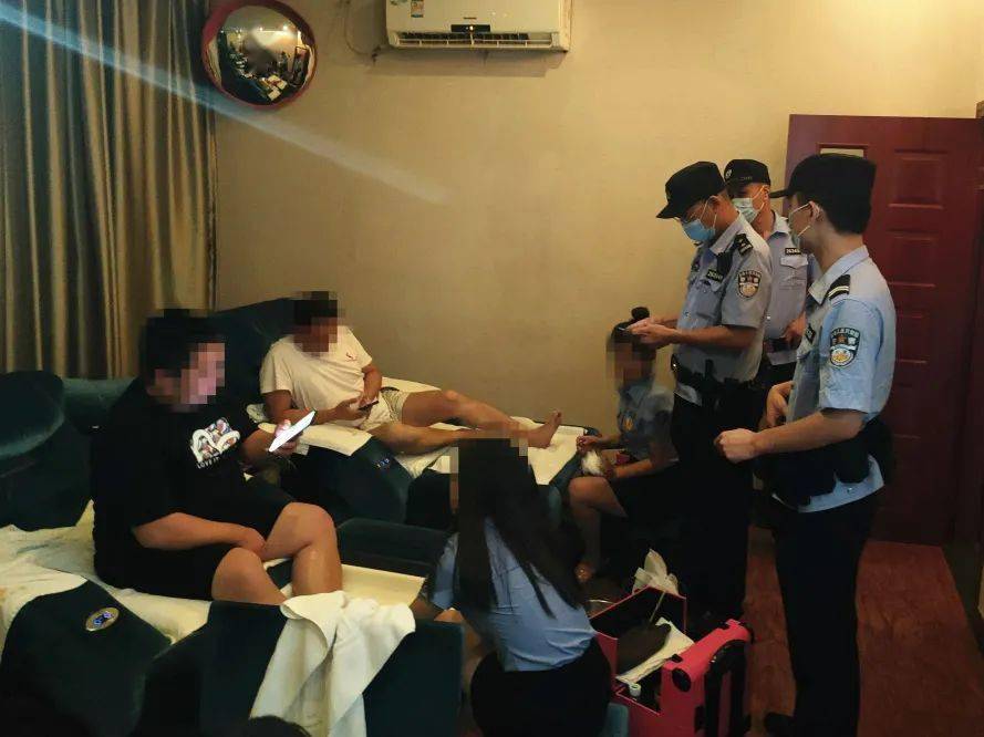 揭阳警方打掉一组织容留卖淫团伙,7人被抓!_行动_清查_揭西