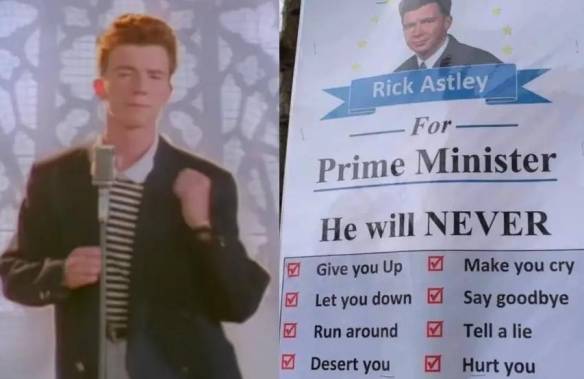 诈骗热梗"瑞克摇"高清重制mv!原歌手回归_rick_astley_小伙