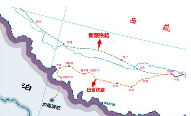 据铁一院公布,中尼铁路通道包括中国段和尼泊尔段,该院中标项目日喀则