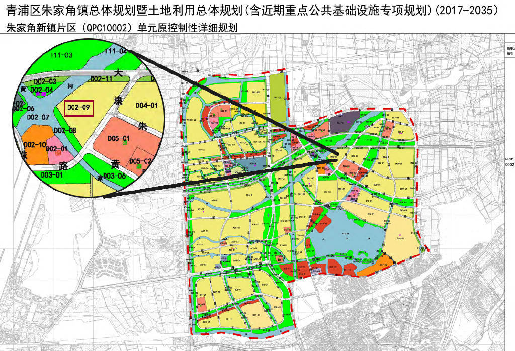 朱家角2035年总体规划图片