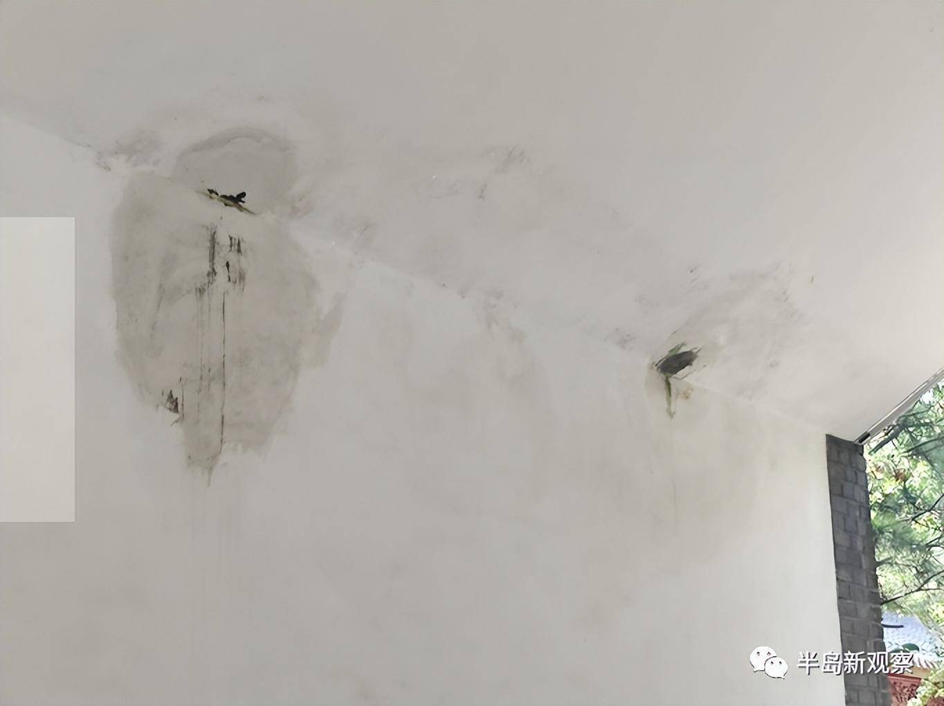 「即墨游记系列之二」即墨古城墙体啥原因向外渗水？