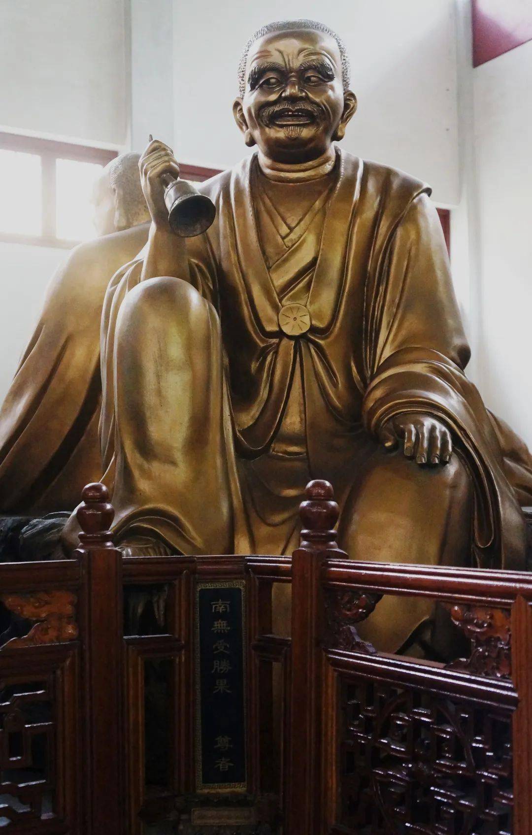 灵隐寺五百罗汉堂——受胜果尊者(309)_时光_佛法_政和