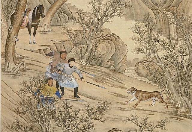 一个家族有"打虎"传统, 光祖孙三人就杀掉200头老虎_康熙_皇帝_鸟枪
