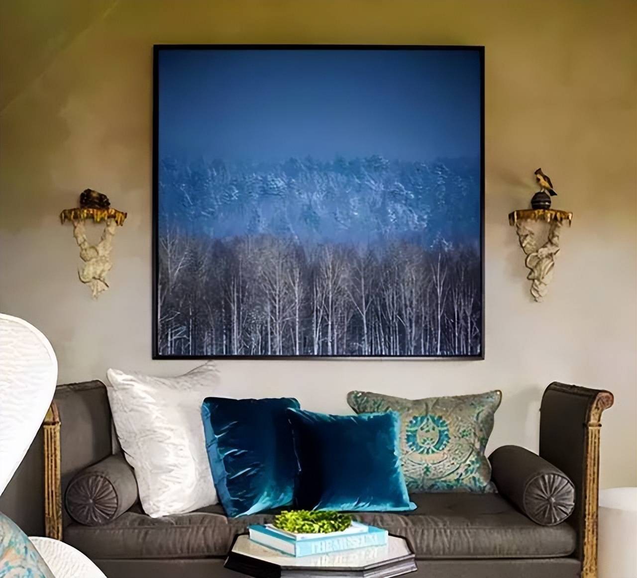 空间挂画技巧介绍_题材_风格_客厅