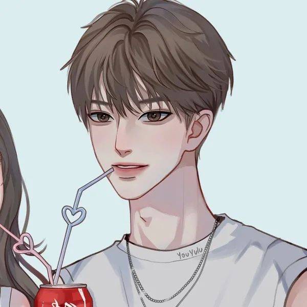 巨巨巨nice的情侣头像,哪一组更能击中你的心巴!_鹿屿_作品_矮凳