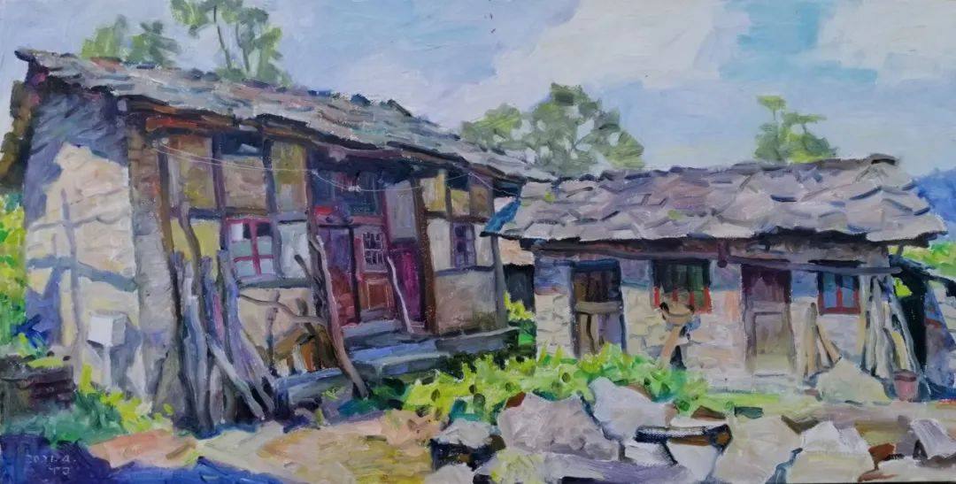 田军| 水彩 油画写生 创作 作品欣赏_中国美协_美术家协会_贵州省