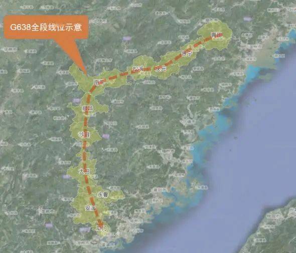 国道G515规划路线图图片
