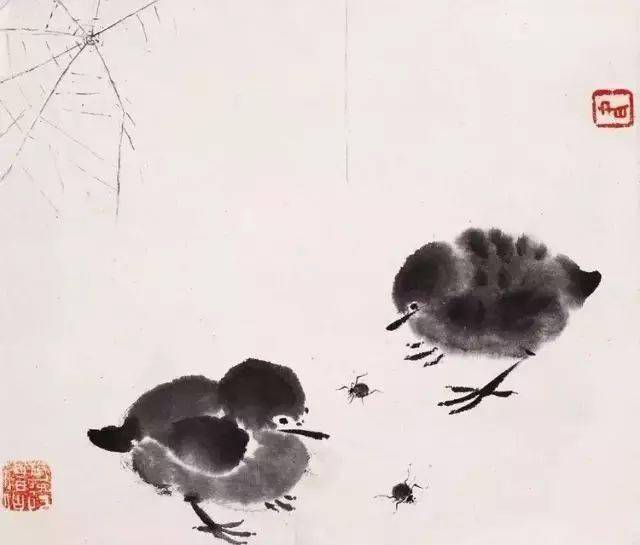 赵少昂的残荷之美,惊艳了时光他的写意花鸟,清丽超脱!