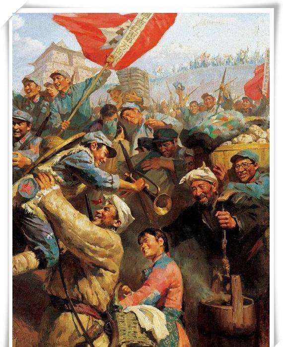 向岷江地区西进,1936年10月9日到达甘肃会宁,与紅一方面军会师,行程一