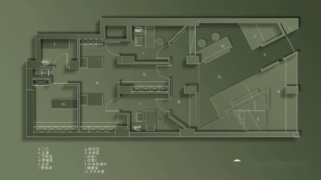 春田宠物医院一层平面图