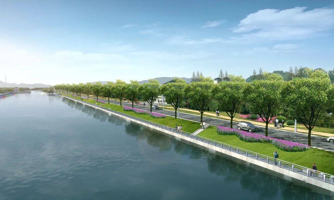 进入鼋头渚的这条路要变样了!_防洪_大堤_改造