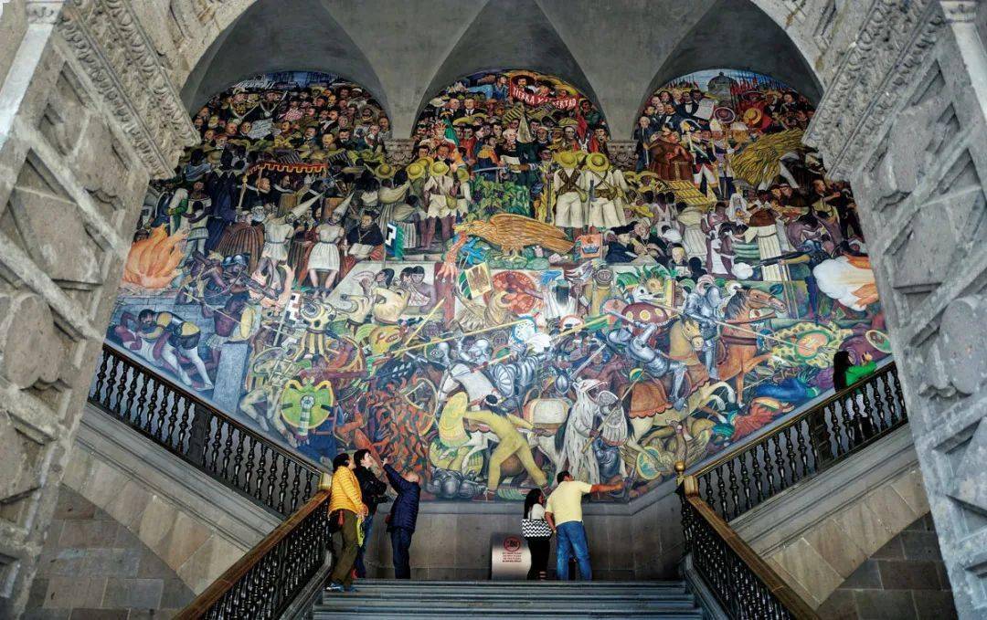 墨西哥壁画运动图片