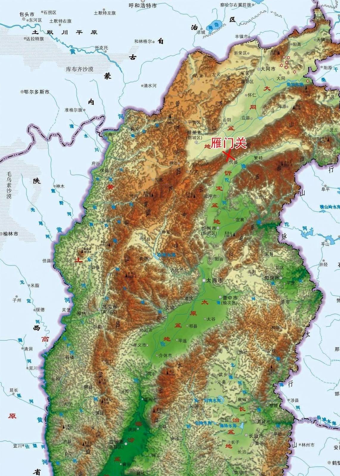 雁門關,位於中國山西省忻州市代縣縣城以北約20公里處的雁門