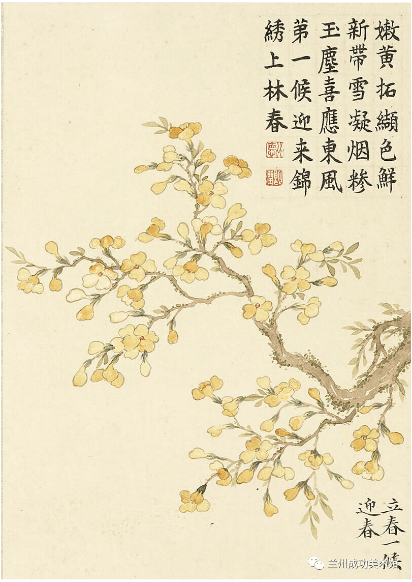 期間限定特別価格 诗画阅微】董诰的《二十四番花信风图》_明一候_书画_宣传 人文+社会