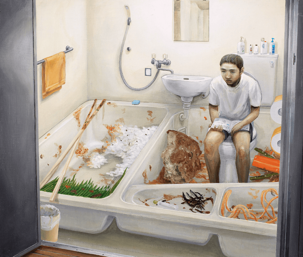 网友:这居然不用打码_石田彻_画作_社会