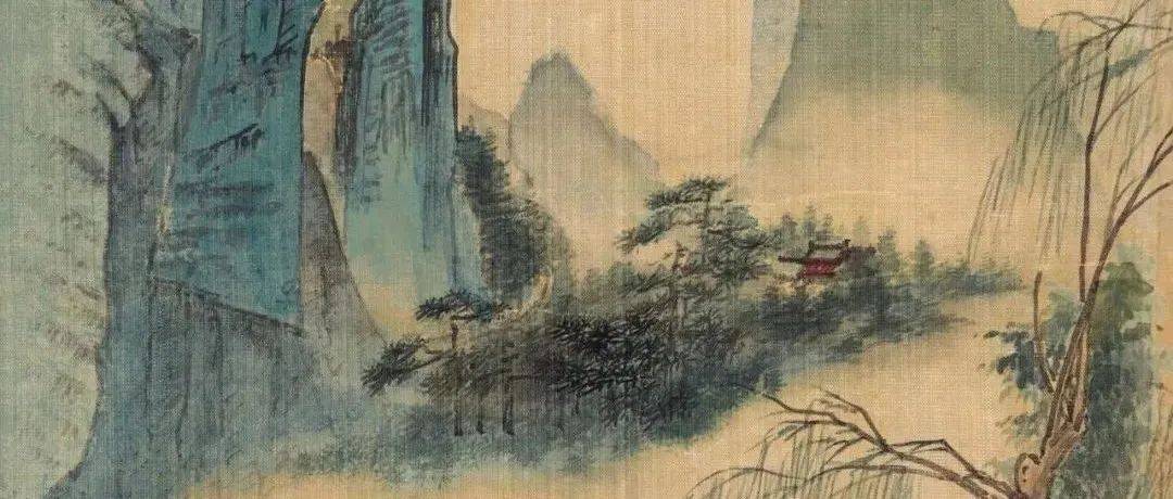 素韵流芳：潘素山水作品欣赏，网友直呼：美到想住进她的画里！_