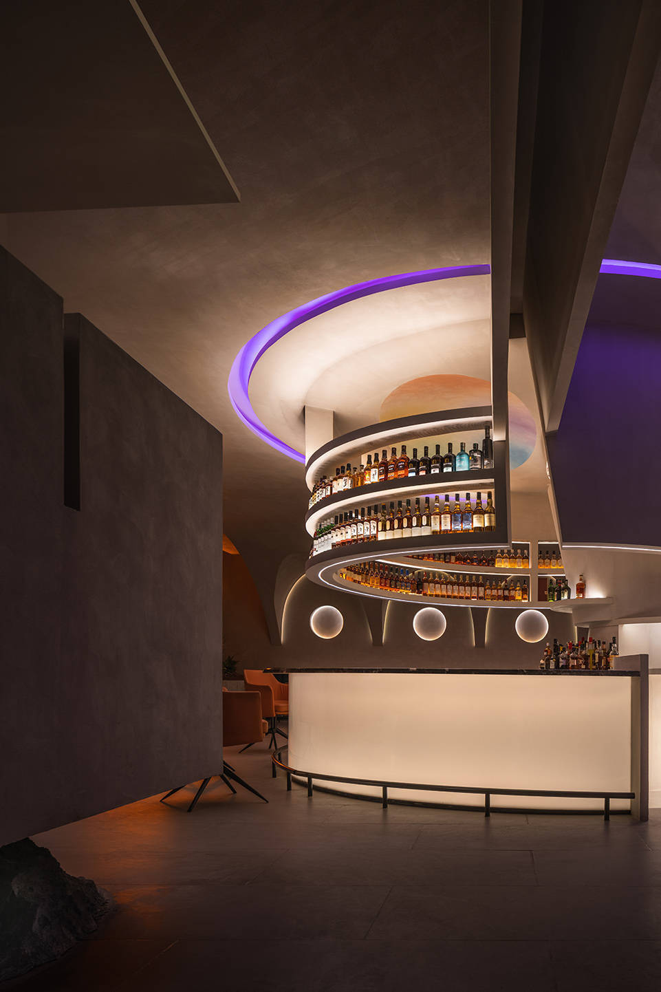 谷cereal whisky bar酒吧空间设计——元研视觉分享_城市_圆形_bar