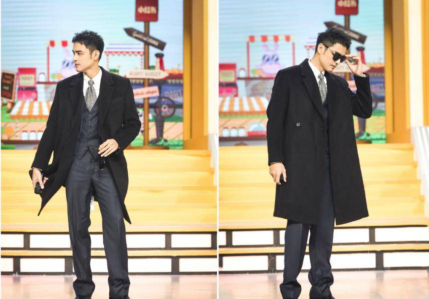 去年,明道参加《闪光的哥哥》,在舞台上除了大跳螃蟹舞,还画上了烟熏