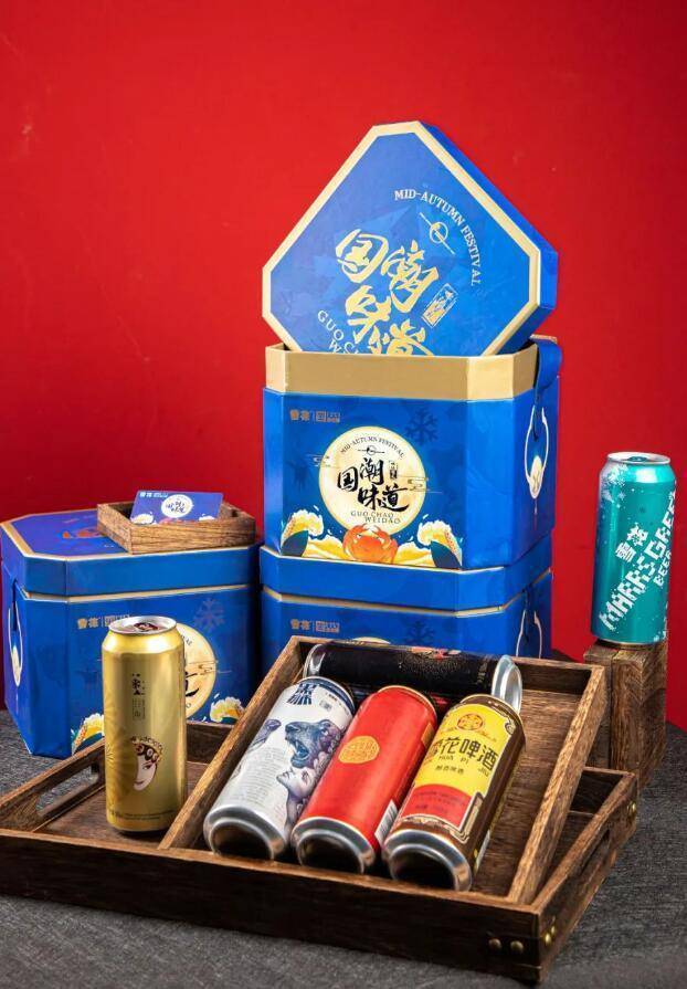 凡购买礼盒即送蟹卡强强联合 破壁亮相国潮味道·中秋联名礼盒雪花 x