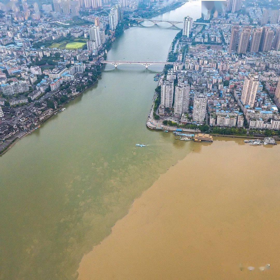 (图:图虫创意)▼而往东不远,渠江也自东汇入嘉陵江重庆合川区,涪江自