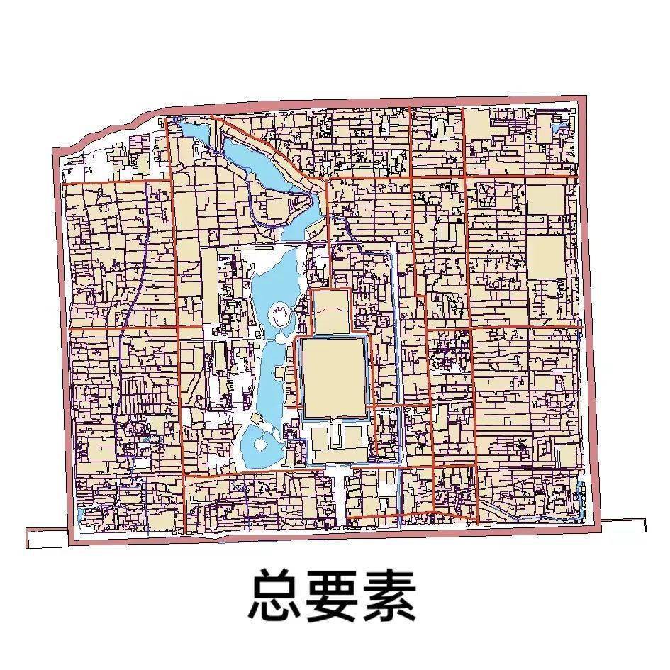 乾隆京城全图复原图图片