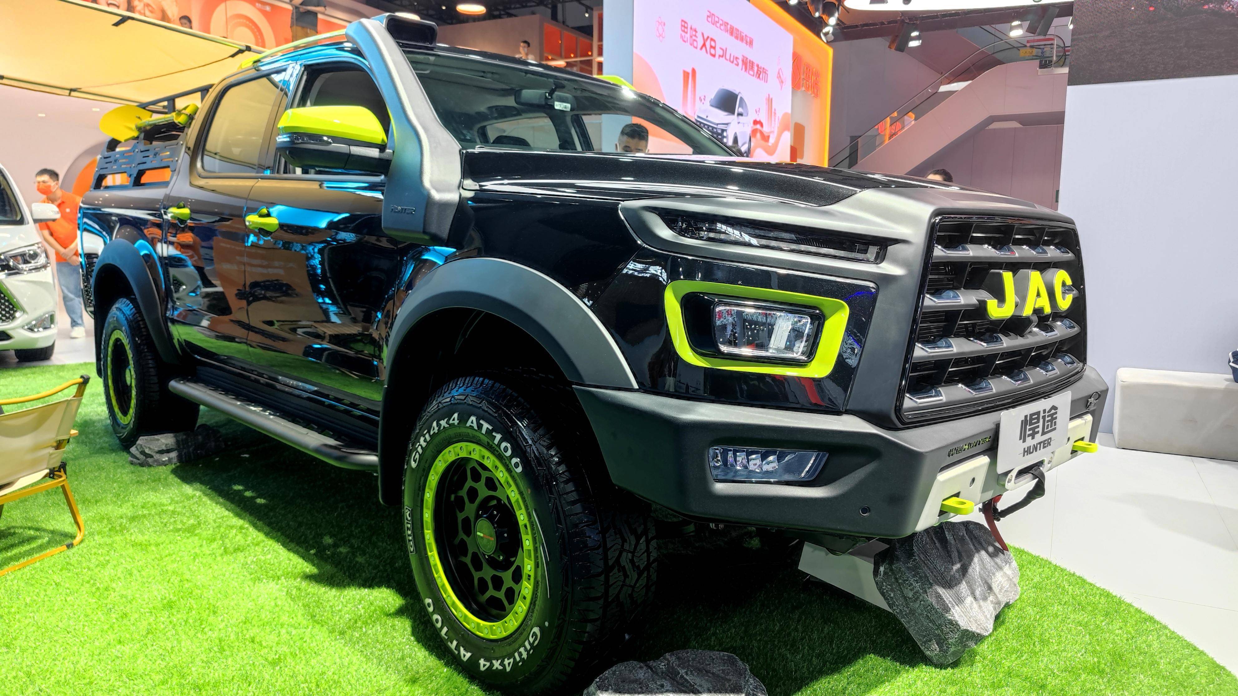 悍途绿魔版16.48万元起上市,越野皮卡也时尚_搜狐汽车_搜狐网