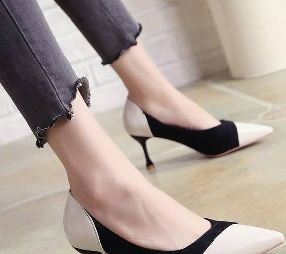 "高跟鞋"才是女人不可缺少的一种东西,简约中不乏时髦_时尚_尖头_设计