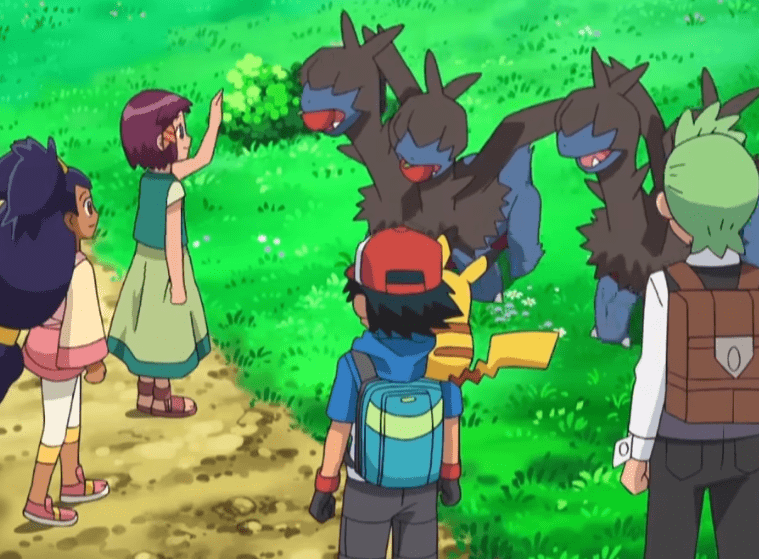 《宝可梦》艾莉丝制止暴动的三首恶龙,接下龙之大师夏卡的挑战!