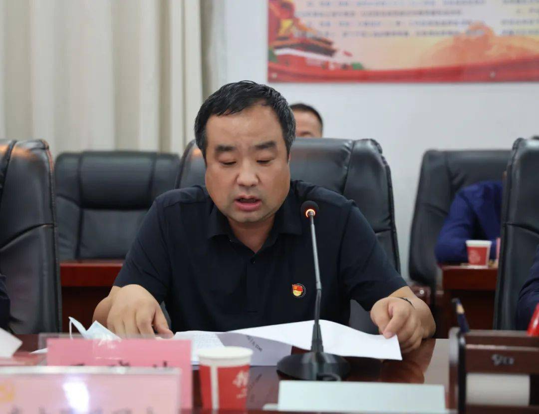 会上,县住建局,县融媒体中心,昭仁街道及巨家镇相关负责同志结合各