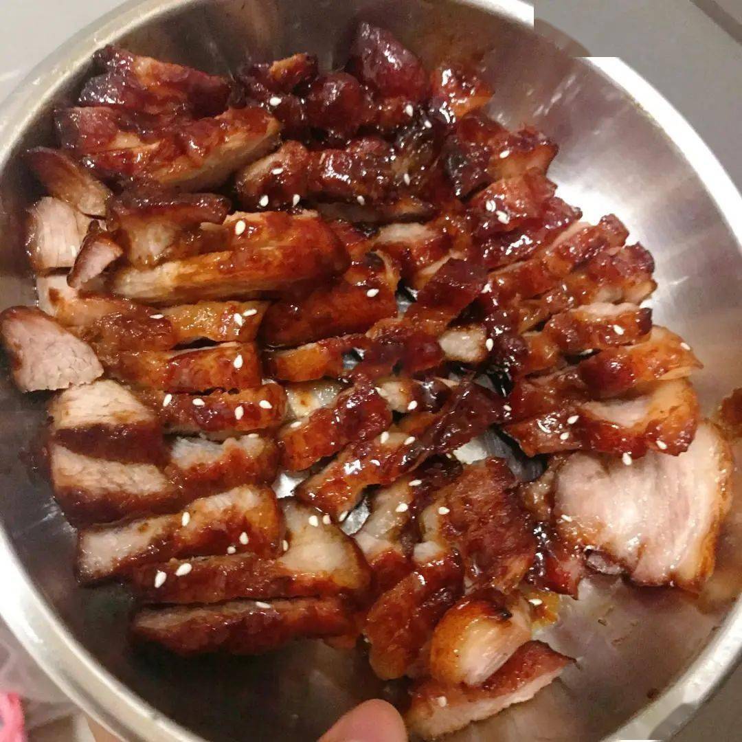 如何做懶人版廣式叉燒肉,色香味俱全,還製作簡單零失敗_電飯煲_芝麻