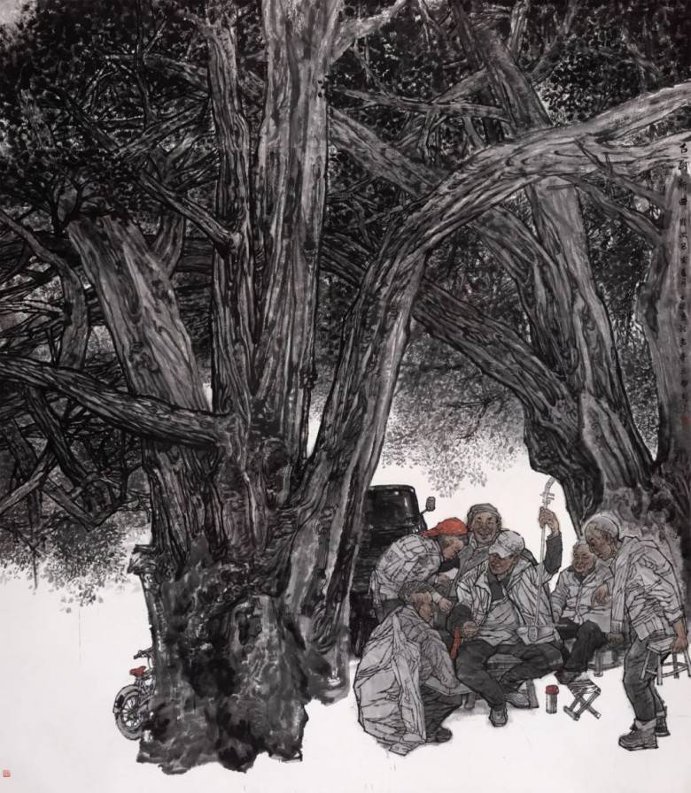 国画名家丨商士禄:师法自然自畅神_淄博_绘画_作品