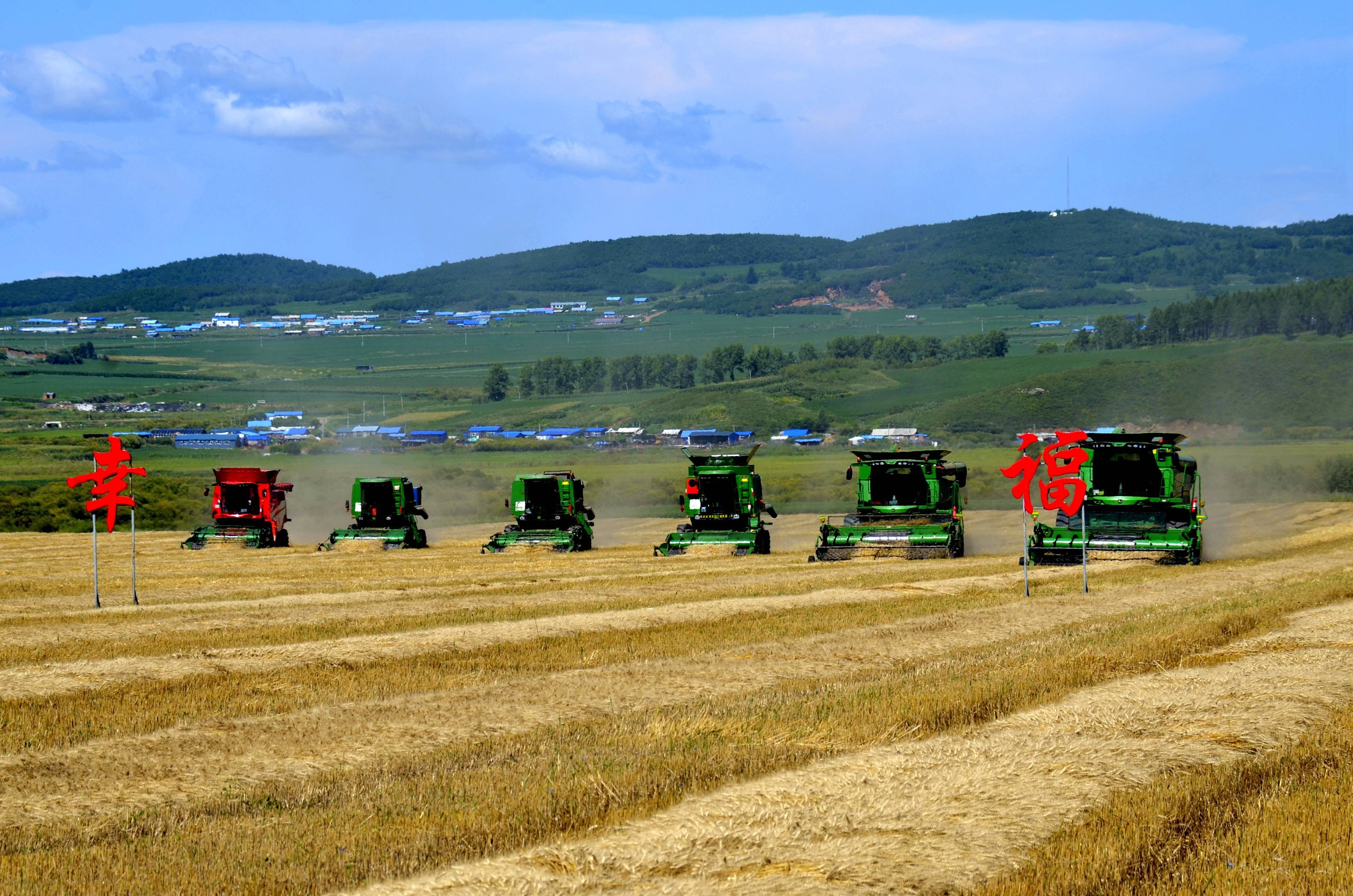 从产业链向区块经济发展 "幸福麦田"的延伸……_建边农场_北大荒_产品
