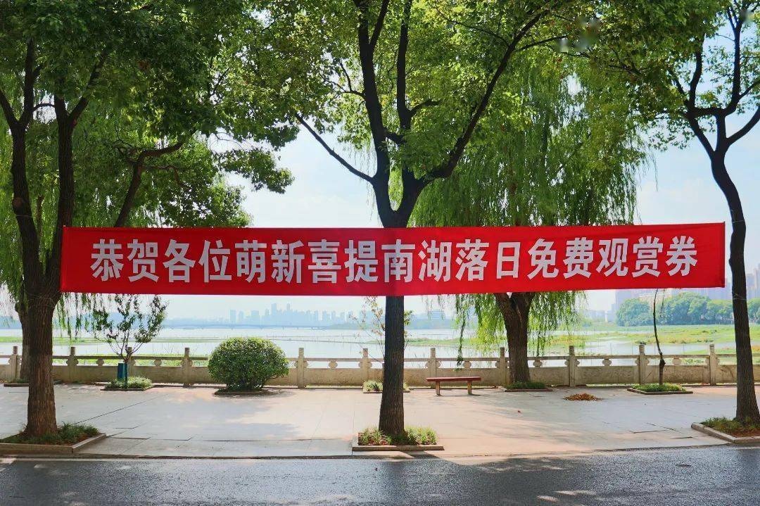 致以最热烈的欢迎仿佛在为新生们在微风下起伏崭新的横幅"欢迎来到