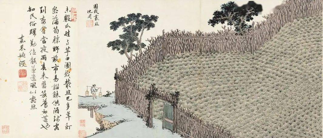 沈周画里的陕西山水,唐朝最出名的驿站_搜狐网