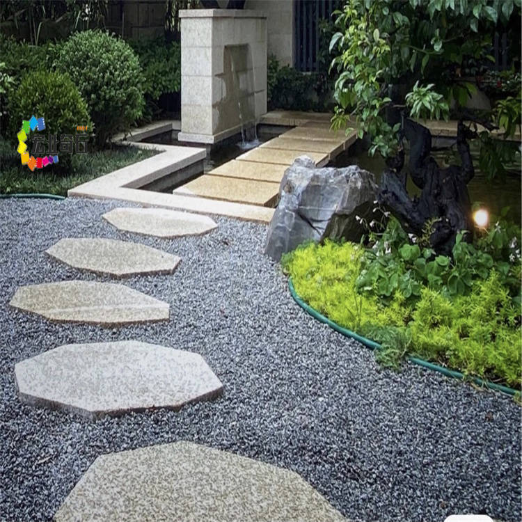 珠海香洲黑色砾石-砾石小石子铺路_制造_都会_系列