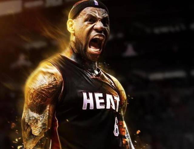 nba五大怒吼名场面:詹姆斯霸气,威少耿直,波什怒吼经典_艾弗森_库里_1