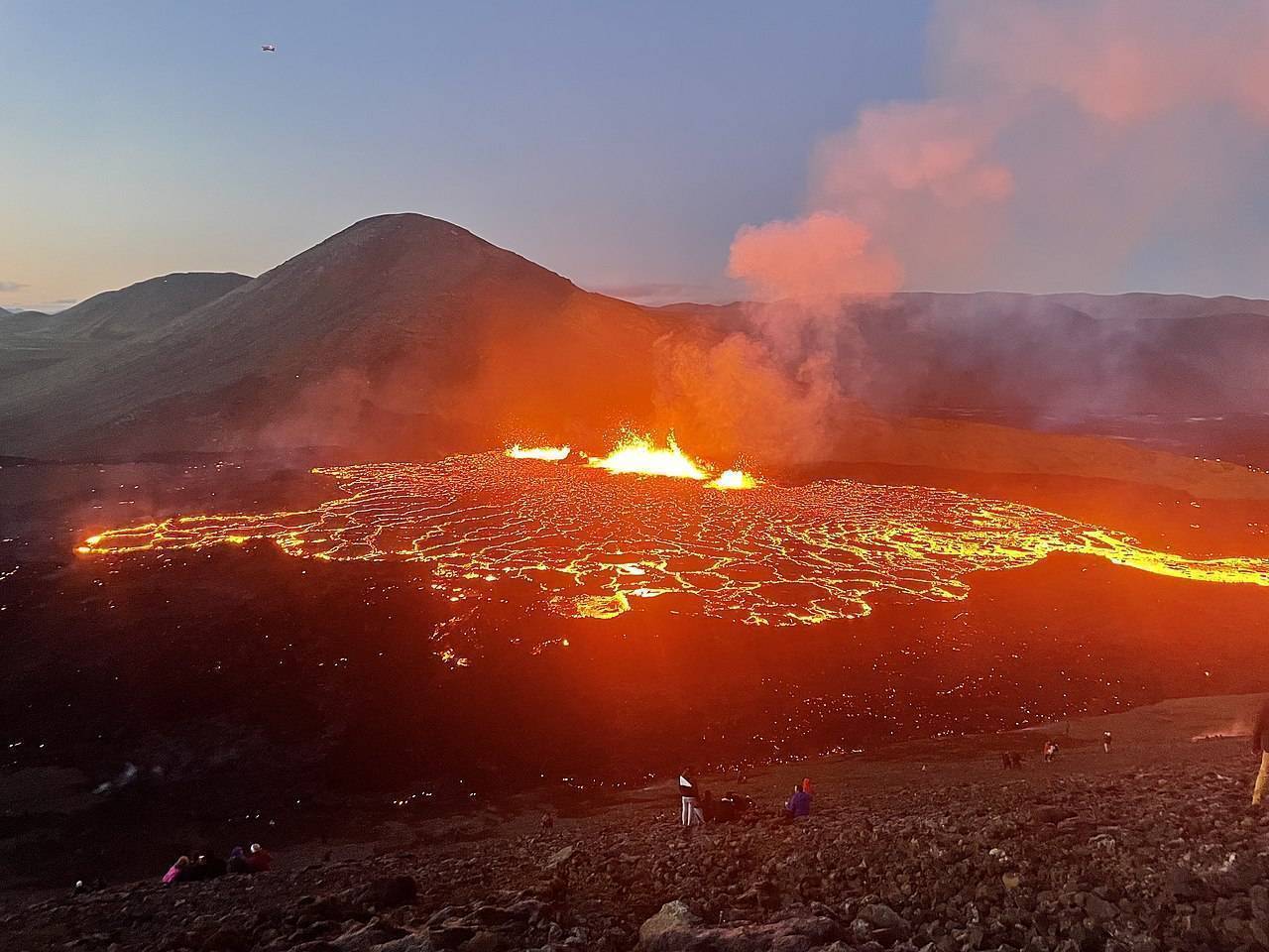 摄影图片欣赏：史上最震撼的火山喷发图景(上）